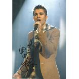 Music Joe McElderry 12x8 signed colour photo. Joseph McElderry is an English singer and