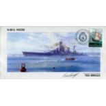 HMS Hood Cover Dedicated To The 85th Anniversary Of The Launching Of HMS Hood, With Matching 85th