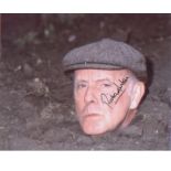 One foot in the grave - Richard Wilson signed 10 8 photo of Wilson in character as Victor Meldrew.
