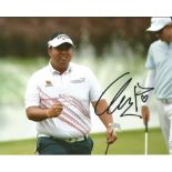 Kiradech Aphibarnrat Signed Golf 8x10 Photo. Good Condition. All signed pieces come with a