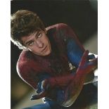 Andrew Garfield Actor Signed Spiderman 8x10 Photo. Good Condition. All signed pieces come with a