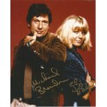 Dempsey and Makepeace hand signed 10x8 photo. This beautiful hand-signed photo depicts Michael