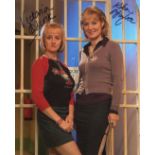 Bad Girls 8x10 Photo From The TV Drama Series Bad Girls Signed By Victoria Alcock And Kika Mirylees.