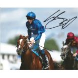 William Buick Signed Horse Racing Jockey 8x10 Photo. Good Condition. All signed pieces come with a