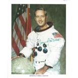 James McDivitt Nasa Astronaut Signed 8x10 Promo Photo. Good Condition. All signed pieces come with a