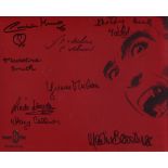 Hammer Horror Multi Signed 8x10 Hammer Horror Movies 8x10 Photo Signed By Eight Stars Who Have