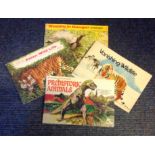 Brooke Bond tea cards in 4 special printed albums. Asian Wildlife 1962, Wildlife in Danger 1963,