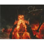 Sala Baker Lord Of the Rings hand signed 10x8 photo. This beautiful hand-signed photo depicts Sala