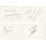 Football autograph book. 27 signatures. Some of names included are Kevin Keegan, Kenny Morgans,
