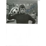 Football Autographed Alan Hudson Photo, A Superb Image Depicting The Chelsea Midfielder Posing For