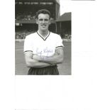 Football Autographed Bobby Seith Photo, A Superb Image Depicting The Burnley Right-Half Posing For