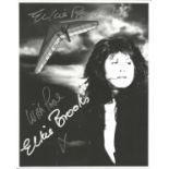 Elkie Brooks , Singer 8x10 b/w signed photograph. Good Condition. All signed pieces come with a