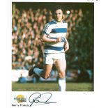 Gerry Francis signed 10x8 colour Autographed football photo. Good Condition. All signed pieces