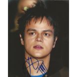 Jamie Callum Jazz pop singer & pianist 8x10 signed colour photograph. Good Condition. All signed