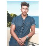 Matt Terry X Factor winner Signed 8x10 colour photograph. Good Condition. All signed pieces come