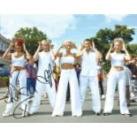 Lisa Scott Lee & Ian Watkins H from world famous pop group Steps, 8x10 signed colour photograph.