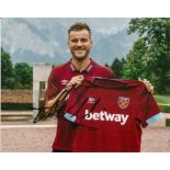 Andriy Yarmalenko West Ham signed 10x8 football colour photo. Good Condition. All signed pieces come