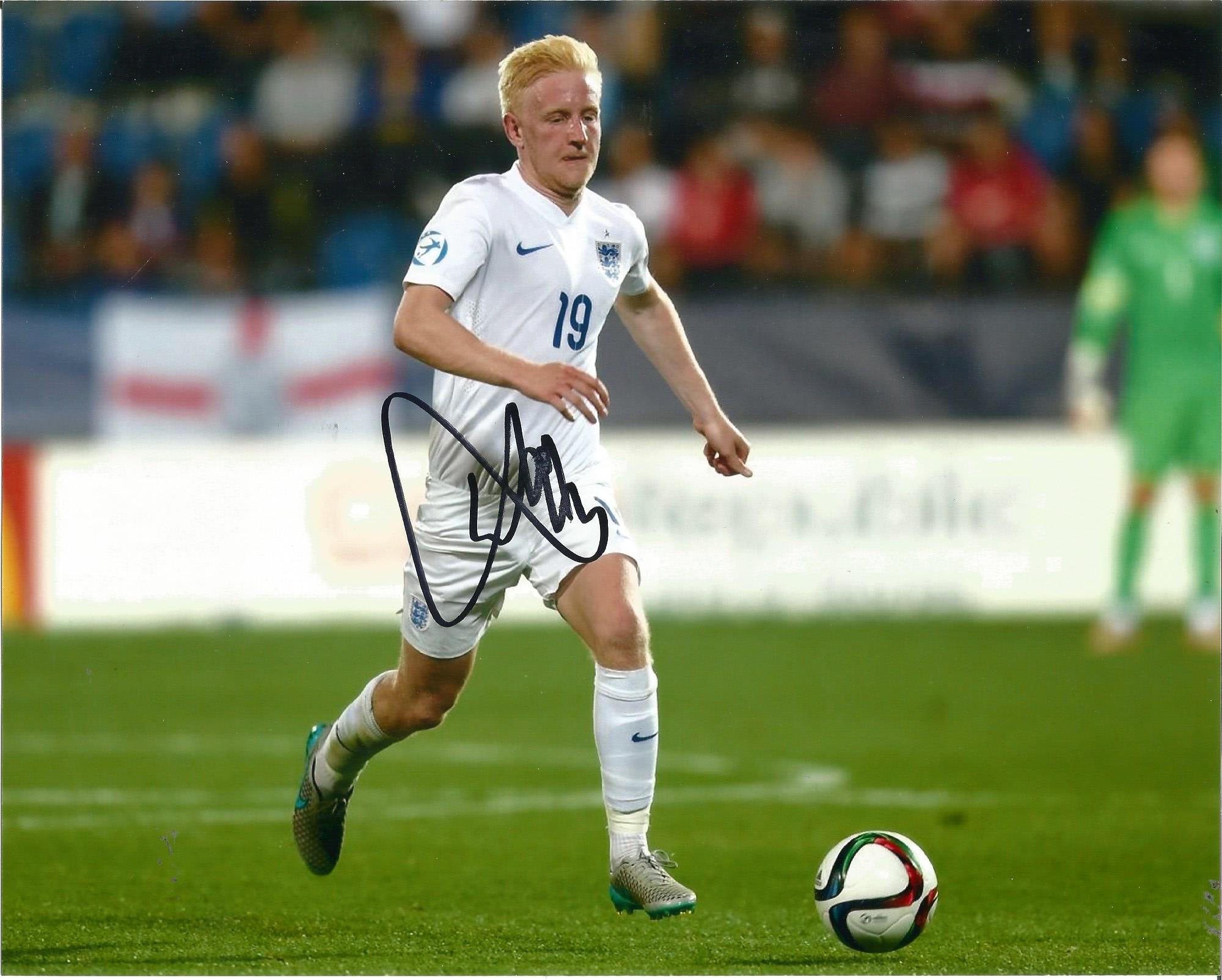 Will Hughes Football signed 10x8 colour photo. Good Condition. All signed pieces come with a