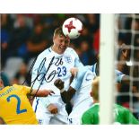 Alfie Mawson signed 10x8 football colour photo. Good Condition. All signed pieces come with a