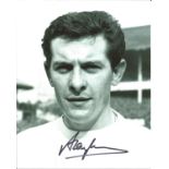 Alan Mullery signed 10x8 b/w football photo pictured while playing for Tottenham Hotspur. Good