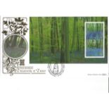 Prestige Booklet Treasury of Trees (192) Benham Gold Cover PM Birmingham 18 Sept 2000 limited