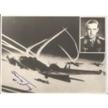 World War Two Hermann Graf signed 9x7 b/w photo. Hermann Graf (24 October 1912 - 4 November 1988)