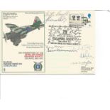 Rare RAF escaping society cover signed by the Chairman and all members of the executive committee,