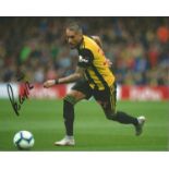 Roberto Pereyra Signed Watford 8x10 Photo. Good Condition. All signed pieces come with a Certificate