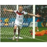 Germany Football 3 Signed 8x10 Photos Andre Schurrle, Max Mayer & Kevin Trapp. Good Condition. All