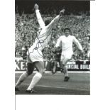 Cliff Jones signed 10x8 black and white photo. Good Condition. All signed pieces come with a