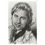 Don Johnson signed 10x8 black and white photo. Good Condition. All signed pieces come with a