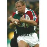 Neil Back Signed Leicester Rugby 8x12 Photo. Good Condition. All signed pieces come with a