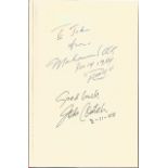 John Conteh hardback book titled I, Conteh signed inside by Muhammad Ali, John Conteh and Bob