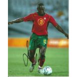 Luis Boa Morte Signed Portugal 8x10 Photo. Good Condition. All signed pieces come with a Certificate