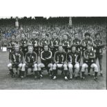 Football Autographed Kevin Moran Photo, A Superb Image Depicting The Dublin Gaelic Football Team