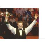 Shaun Murphy 10x8 Signed Colour Photo Pictured Holding The World Championship Trophy. Good