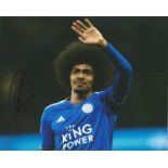 Hamza Choudhury Signed Leicester City 8x10 Photo. Good Condition. All signed pieces come with a