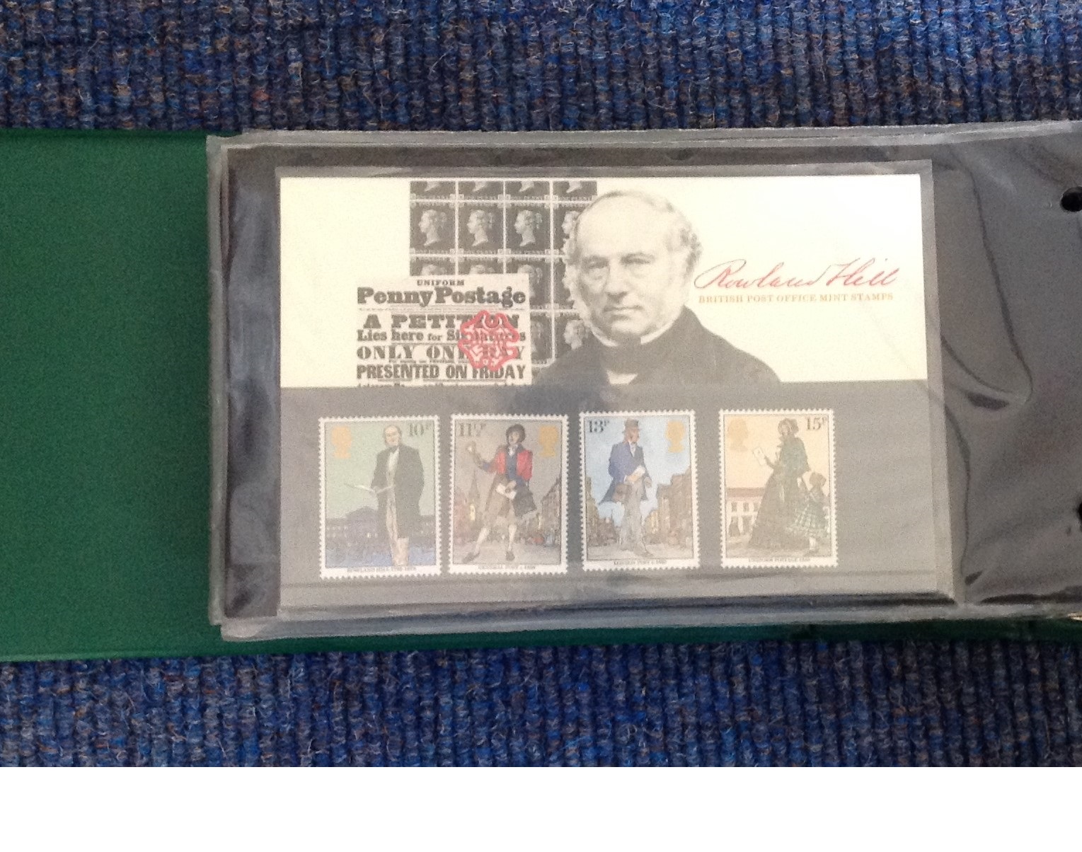 Collection of Mint GB Presentation packs in half sized green Album includes 50 packs all in original - Image 6 of 6