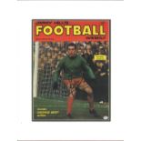 Peter Shilton signed Football Weekly magazine front cover. Mounted to approx size 16x12. Good