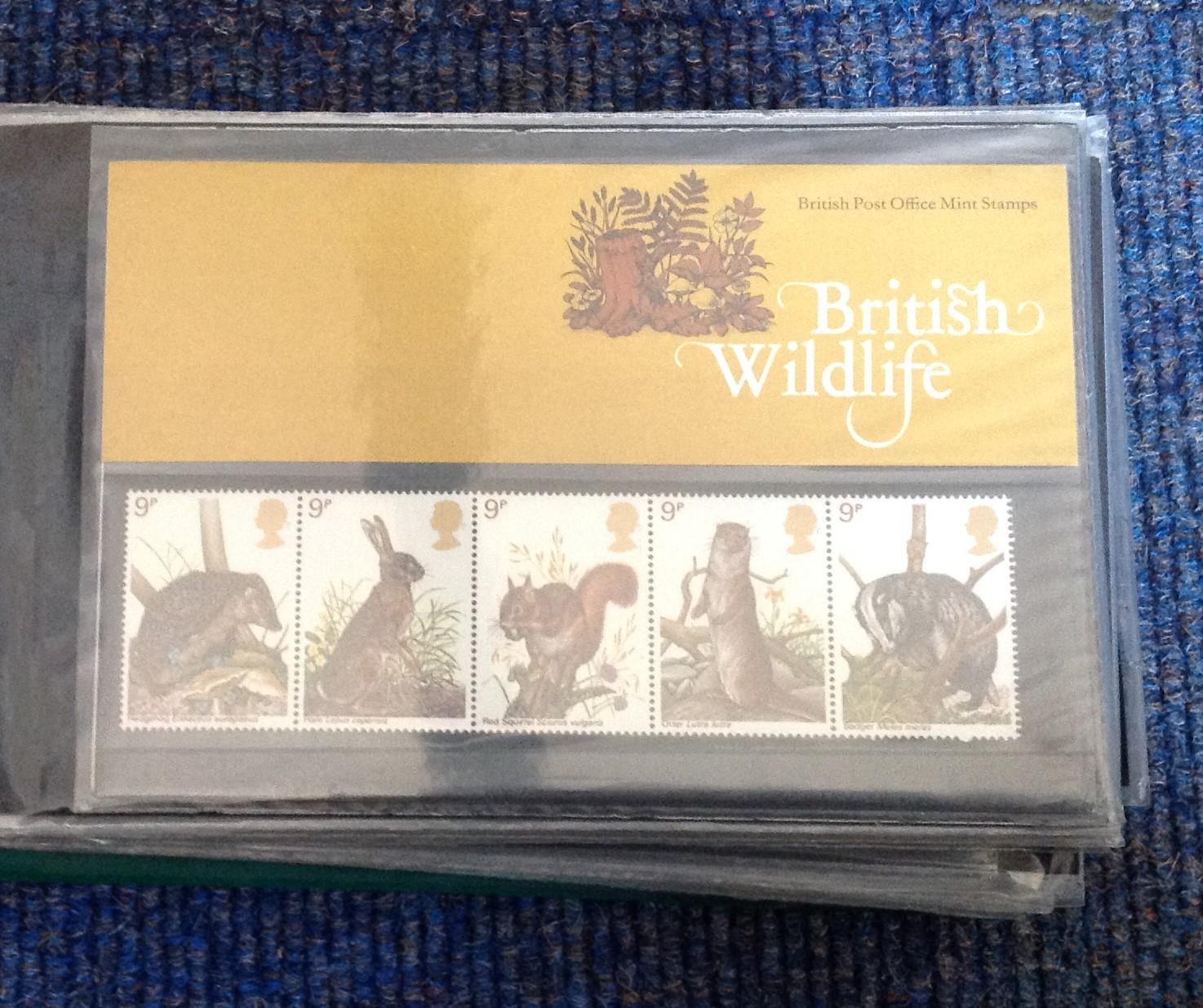 Collection of Mint GB Presentation packs in half sized green Album includes 50 packs all in original - Image 2 of 6