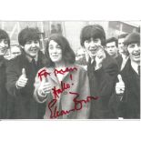 Eleanor Bron signed 7x5 black and white photo. Dedicated. Good Condition. All signed pieces come