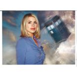 Billie Piper signed 12x8 colour Dr Who photo. Good Condition. All signed pieces come with a