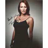 Tanya Franks signed 10 x 8 colour Photoshoot Portrait Photo, from in person collection autographed