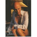 Richard O'Brien signed 7x5 colour photo. Good Condition. All signed pieces come with a Certificate