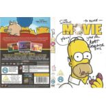 Bob Groening signed The Simpsons the movie DVD insert. Dedicated. Good Condition. All signed