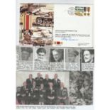 Commemorative FDC JS50, 45, 12B 'Victory In Europe' 8 May 1945. Victoria Cross awarded to Capt