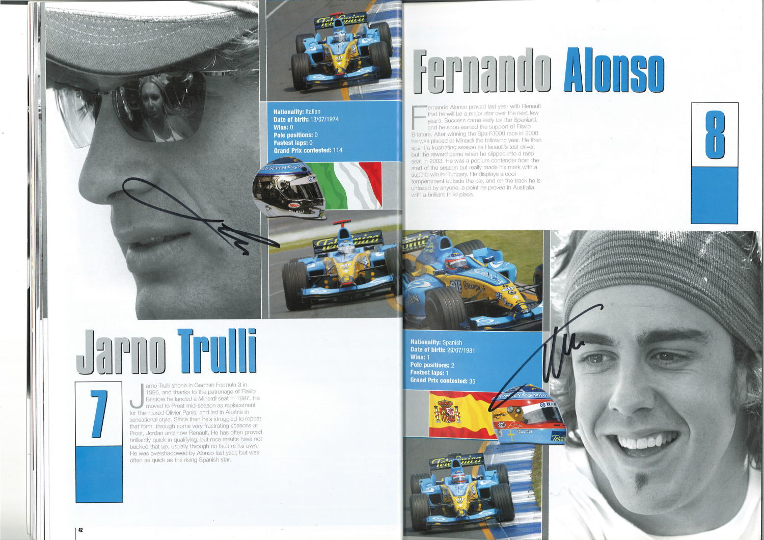 Multi signed Malaysian Grand Prix 2004 programme. Signed by 16 including Michael Schumacher, - Image 5 of 7