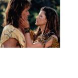 Hercules dual signed 10x8 photo. This beautiful hand signed photo depicts Kevin Sorbo and Sam