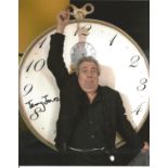 Terry Jones signed 10 x 8 colour Photoshoot Portrait Photo, from in person collection autographed at