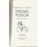 Strong Poison by Dorothy L Sayers. Unsigned. Hard back book in very good condition with a book